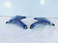1987-2003 Suzuki Intruder VS1400 Blue Front Left/Right Frame Neck Cover Panels - C3 Cycle