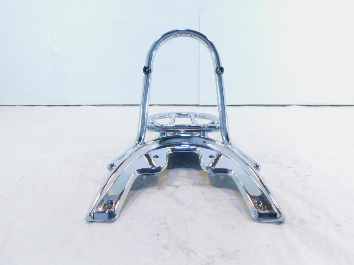 02-06 Harley Davidson V-Rod VRSC VRSCA Chrome Rear Passenger Back Rest Sissybar - C3 Cycle