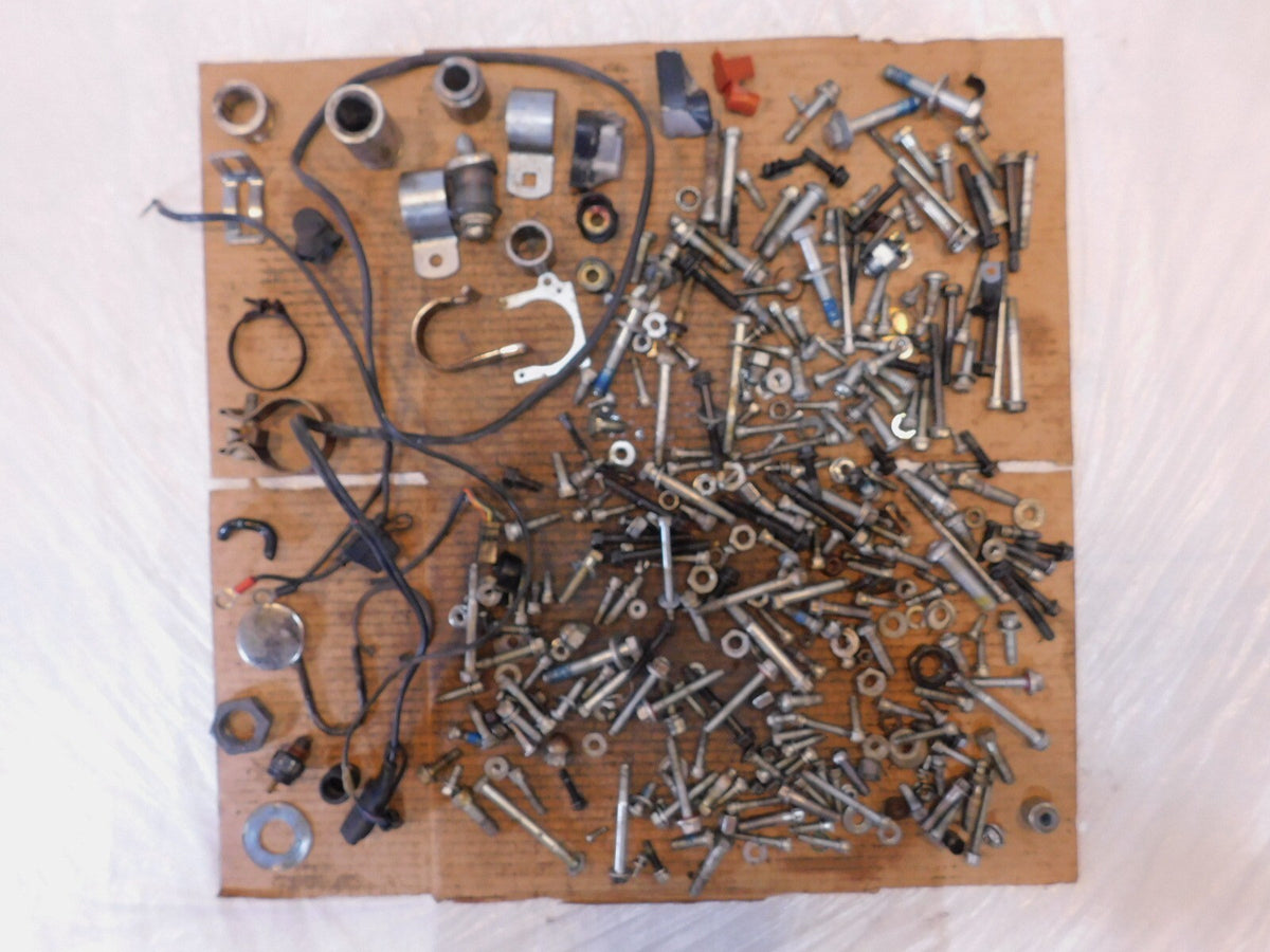 2016 Harley Davidson Dyna FXDB Street Bob Engine Nut Bolt Brackets Parts Box Lot - C3 Cycle