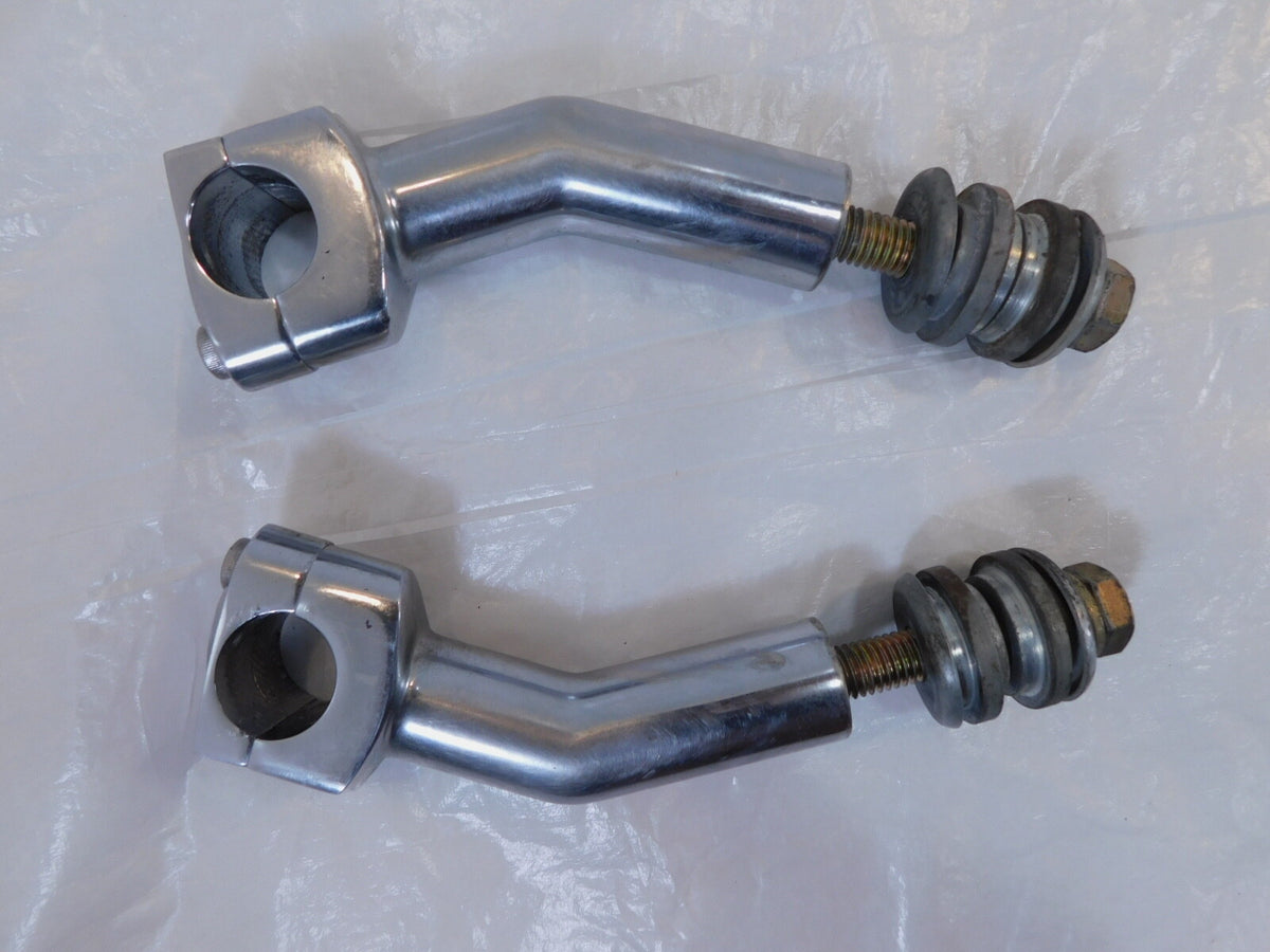 2000-06 Harley Davidson Softail Heritage Classic Handlebar Riser Clamp Brackets - C3 Cycle