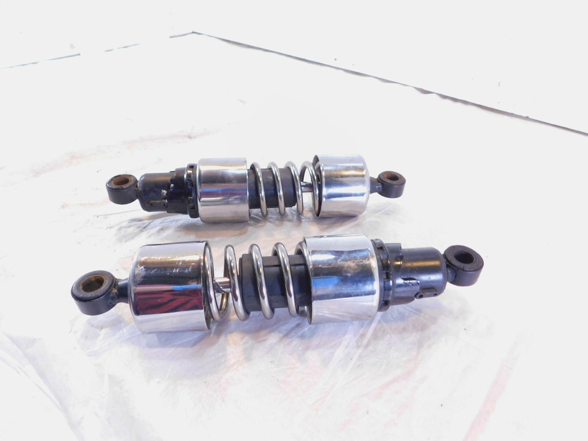 Harley Sportster 883 & Ironhead 1000 & 1100 Chrome Rear Shock Absorbers - C3 Cycle