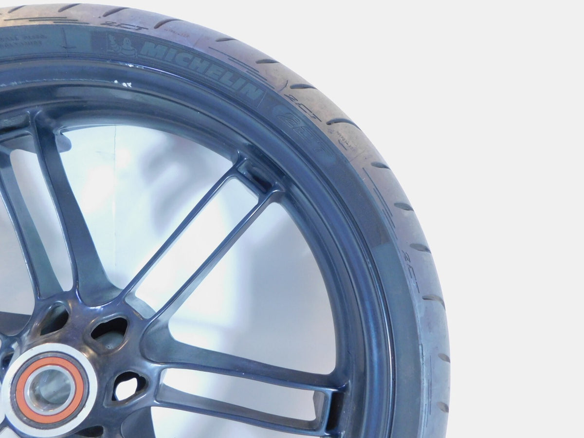 Buell XB9R XB12R Firebolt & Lightning & 1125R Black Front Wheel Rim Rotor & Tire - C3 Cycle