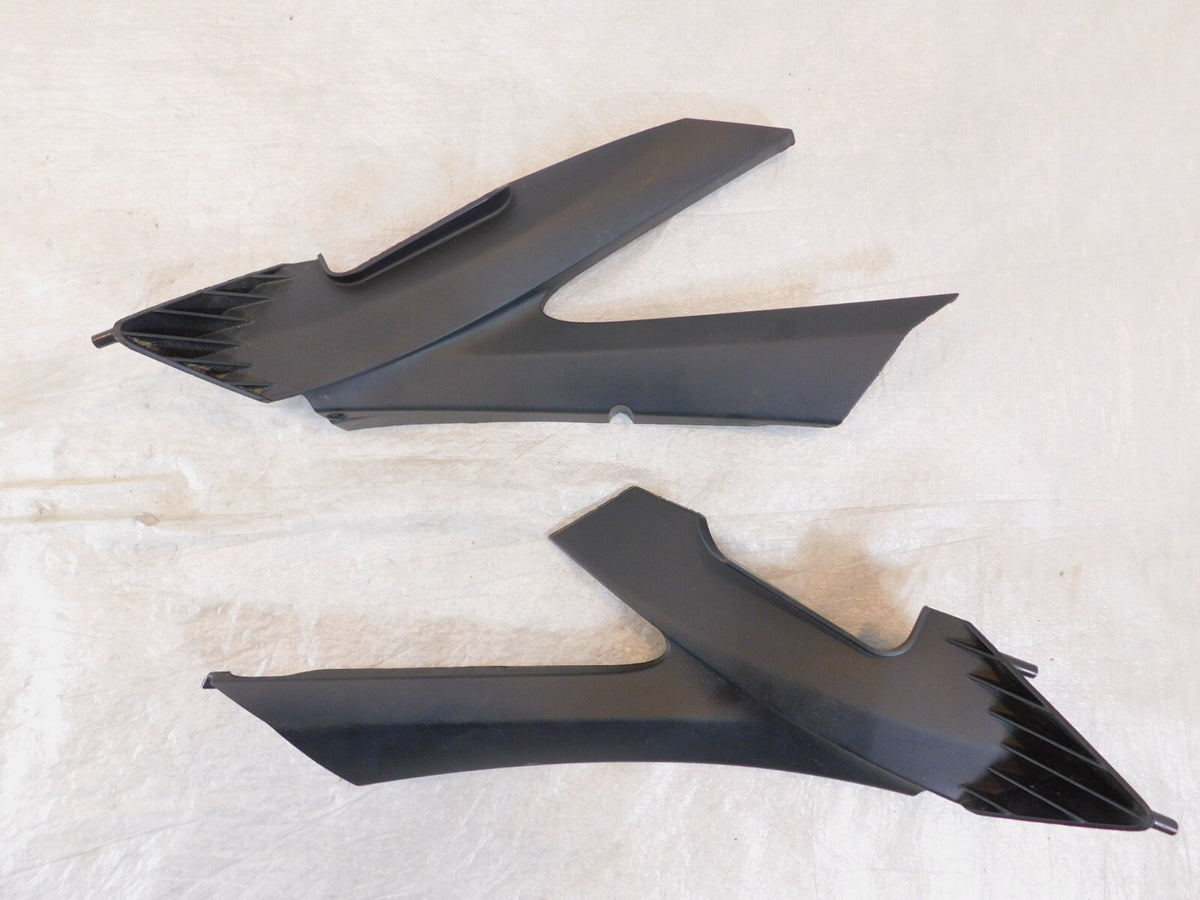 2019-2020 Aprilia SL900 Shiver 900 Black Right/Left Rear Side Fairing Covers - C3 Cycle