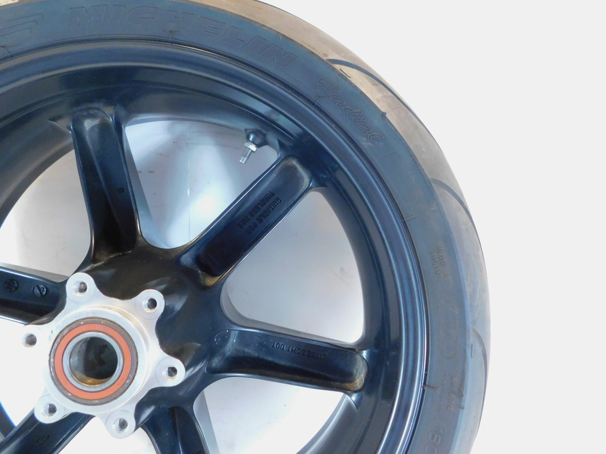 Buell XB9R XB12R Firebolt & Lightning & 1125R Black Rear Wheel Rim - C3 Cycle