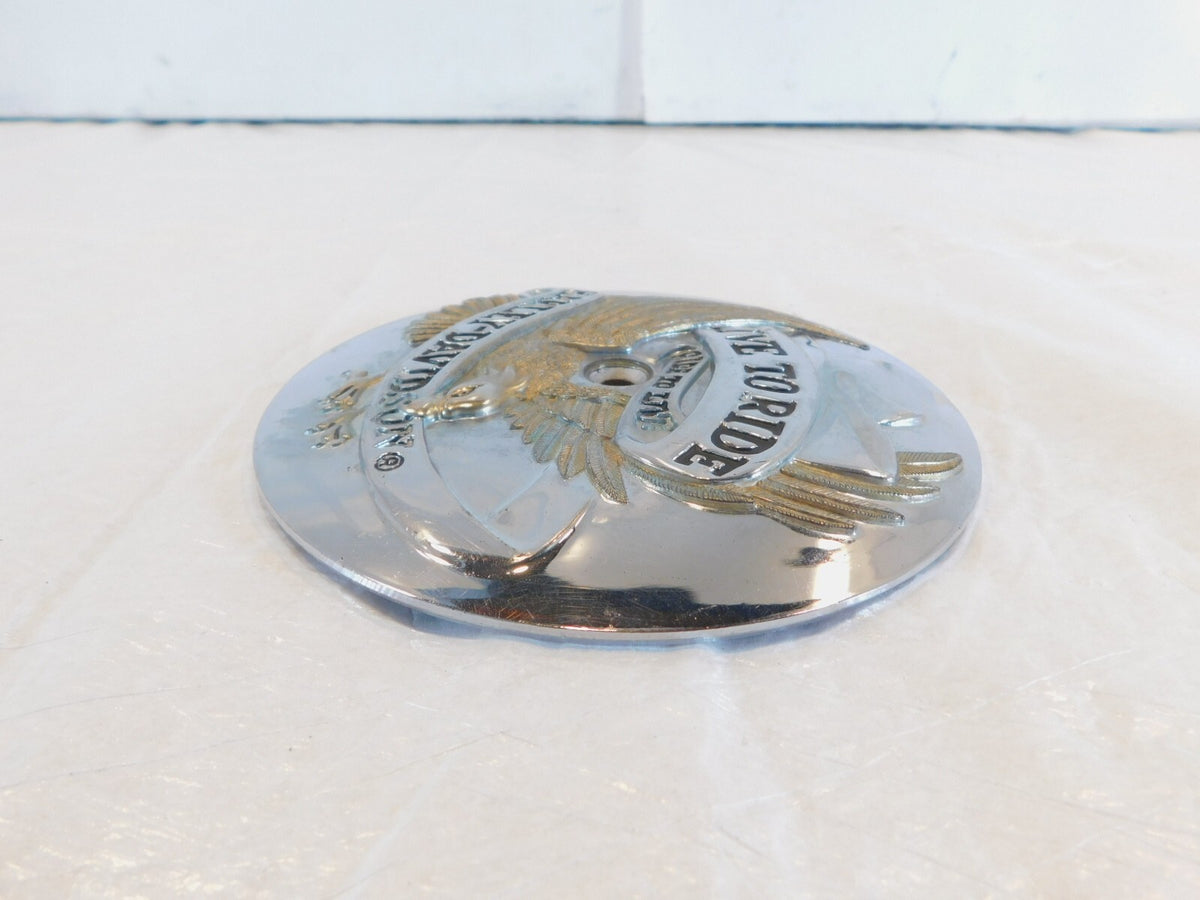 Harley Touring Softail Dyna Live to Ride Eagle Air Cleaner Filter Cover Insert - C3 Cycle