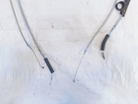 Harley Davidson Sportster XLH 883 &1200 Throttle & Idle Braided Cable Line Wires - C3 Cycle