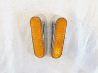 Piaggio Vespa Primavera Sprint LX GT GTS 50 125 250 Front Mudguard Reflectors - C3 Cycle