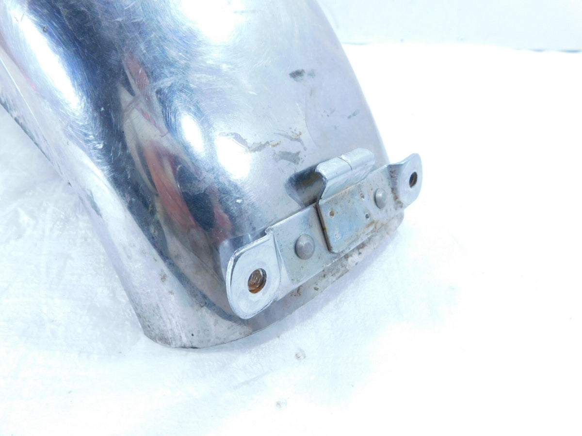 1976 76 Moto Guzzi Convert I V1000 Chrome Rear Wheel Fender Mudguard Cover - C3 Cycle