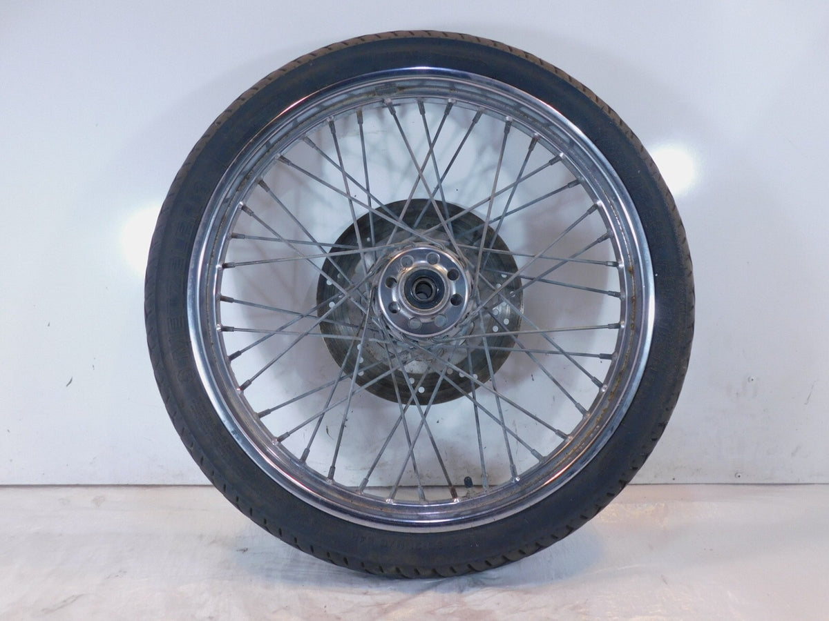 Harley Davidson Softail & Dyna Wide Glide Chrome 21" Front Wheel Rim & Tire