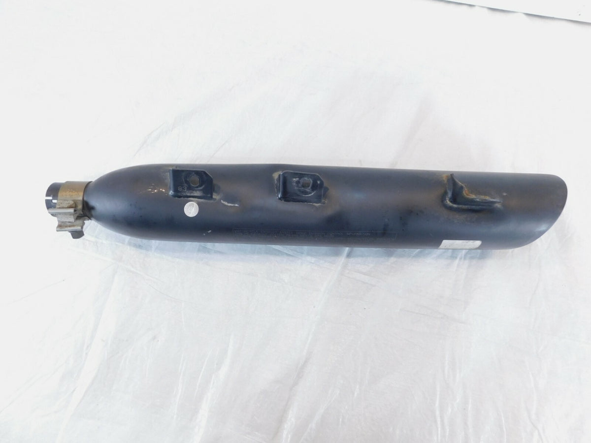 2017 17 Victory Octane Black Lower Under Exhaust Header Pipe Muffler - C3 Cycle