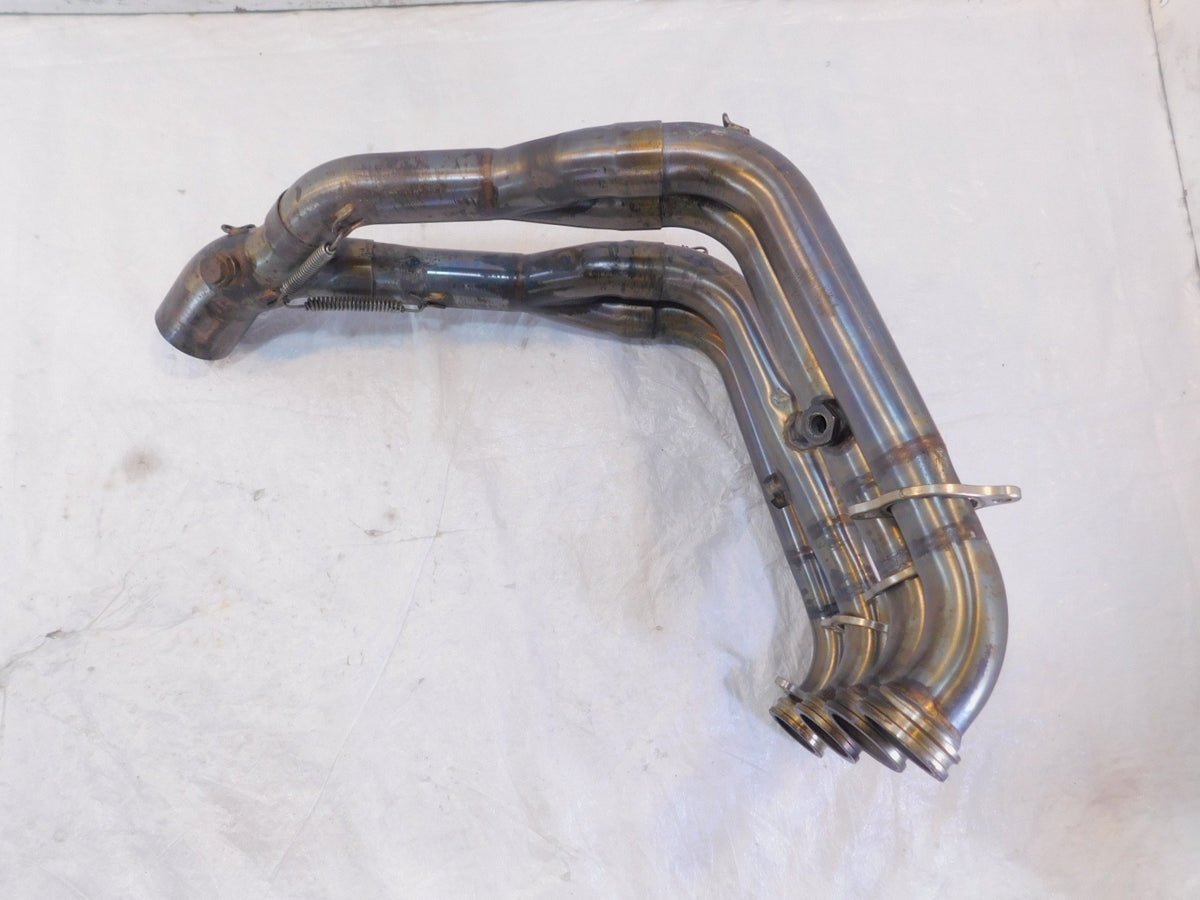 14-16 BMW S1000RR S1000-RR Exhaust Muffler System Manifold Header Pipe - Dented - C3 Cycle