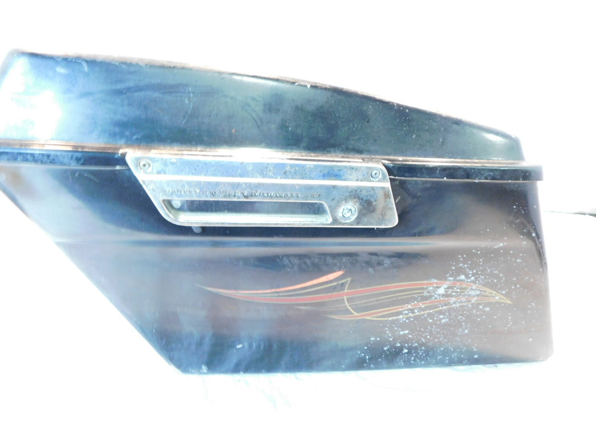 Harley Davidson Touring Road King Street & Electra Glide Black Left Saddlebag