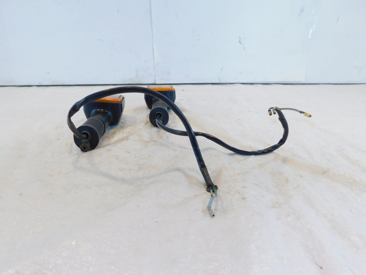94-95 Honda CB1000 CB 1000 Rear Left/Right Indicator Flasher Turn Signal Lights - C3 Cycle