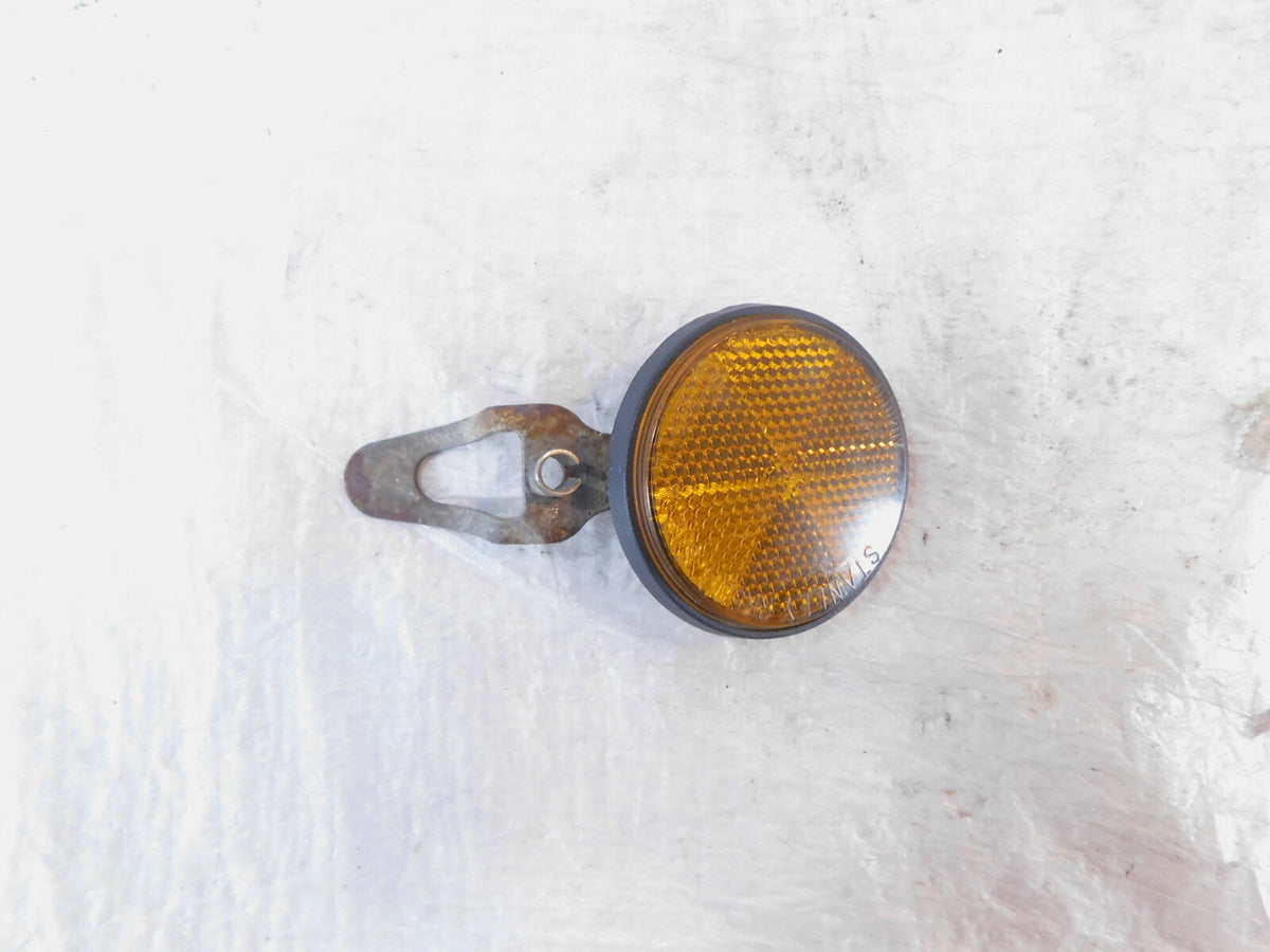 Honda ST1300 ST1300A Front Left or Right Fender Mount Amber Reflector w/ Mount