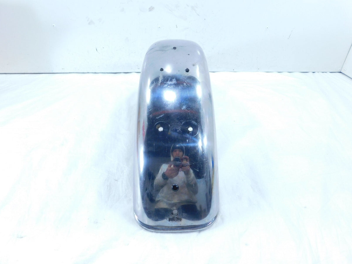 1976 76 Moto Guzzi Convert I V1000 Chrome Rear Wheel Fender Mudguard Cover - C3 Cycle
