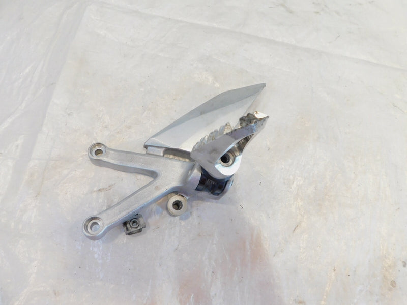 01-04 Aprilia RST1000 Futura 1000 Front Left Footrest Foot Peg & Bracket Mount