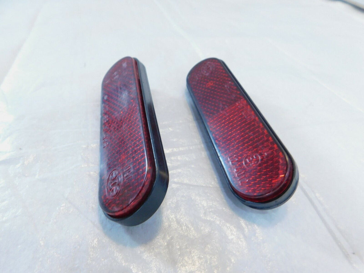 Aprilia Atlantic 125 Mojito 150 & Dorsoduro Custom Rear License Plate Reflectors - C3 Cycle
