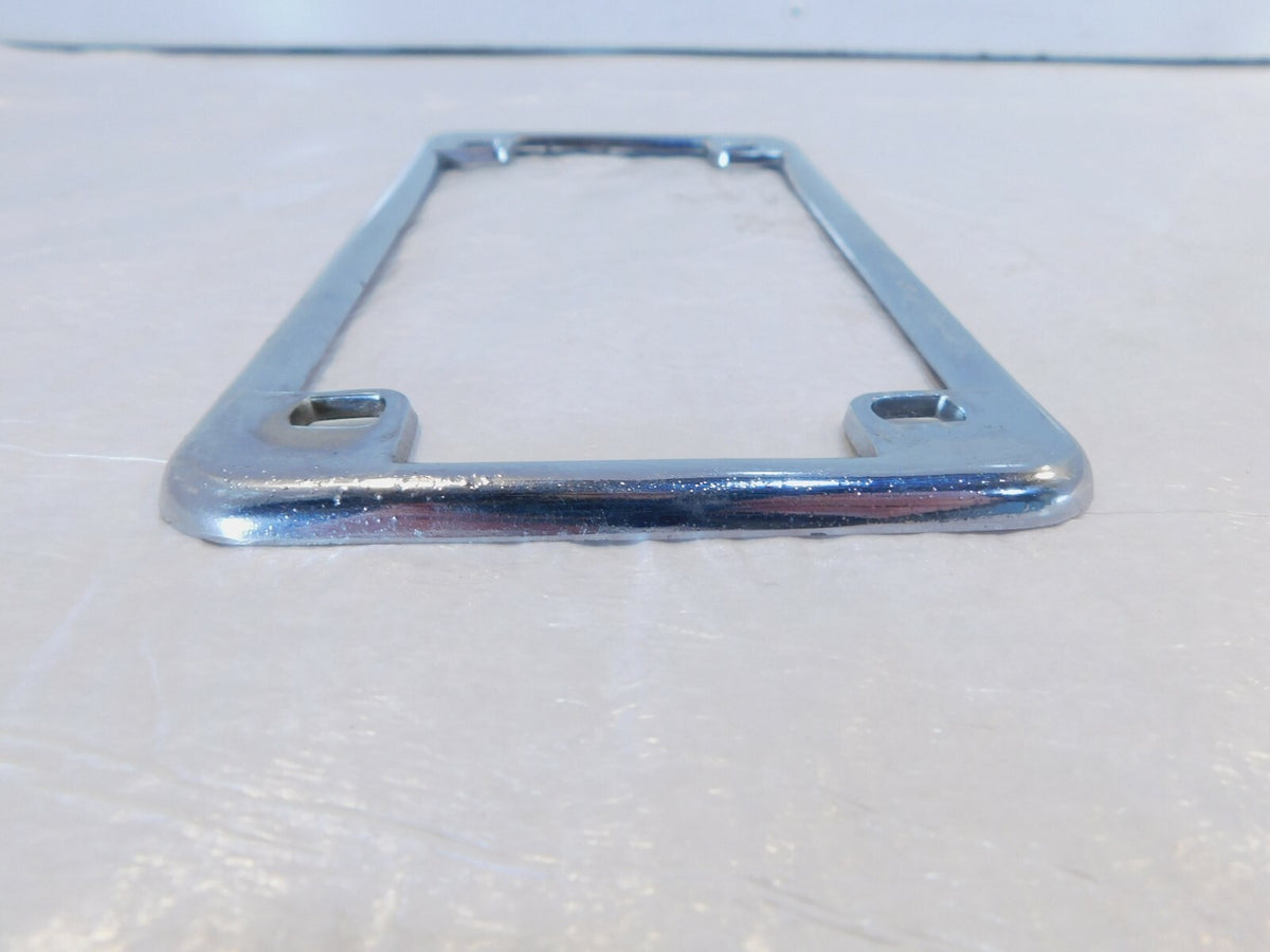 2003 Victory V92 Classic Cruiser Chrome Rear License Plate Bracket Trim Frame - C3 Cycle