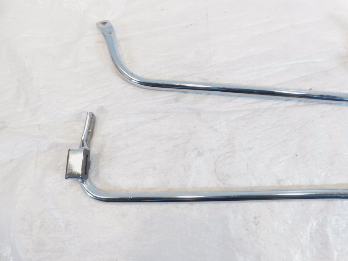 Harley Davidson Road King & Street Glide Left & Right Chrome Saddlebag Bracket - C3 Cycle