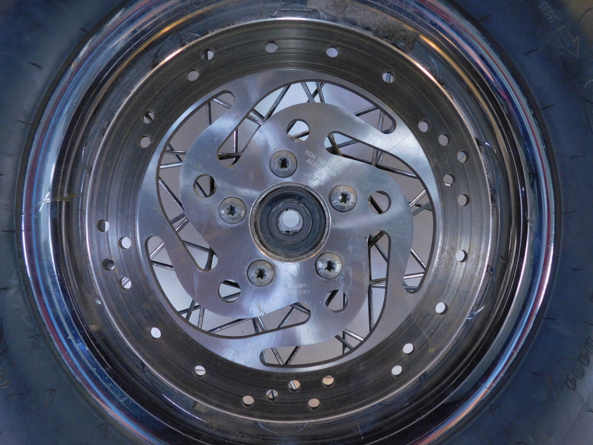 Harley Davidson Softail Heritage Classic & Deluxe Laced Rear Wheel Rim w/ Tire