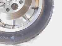 Harley Davidson Dyna Softail & Sportster 883 Cast Rear Wheel Rim & Tire - BENT - C3 Cycle