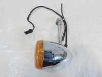 Harley Davidson Sportster Softail Dyna V-Rod Chrome Front Turn Signal Indicator - C3 Cycle