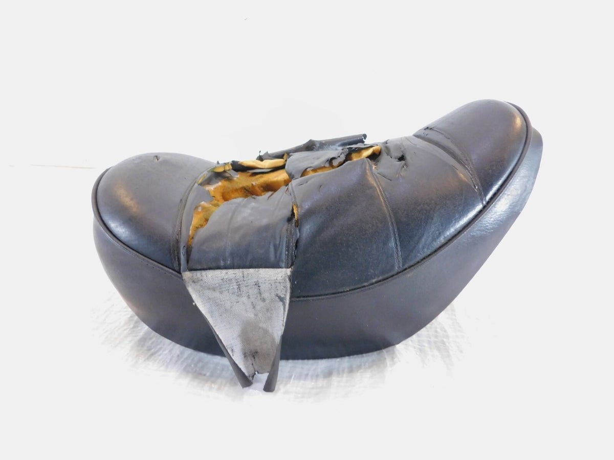 1986-2001 Suzuki Savage 650 LS650 Black Front Rider Seat Saddle Pad -For Parts - C3 Cycle