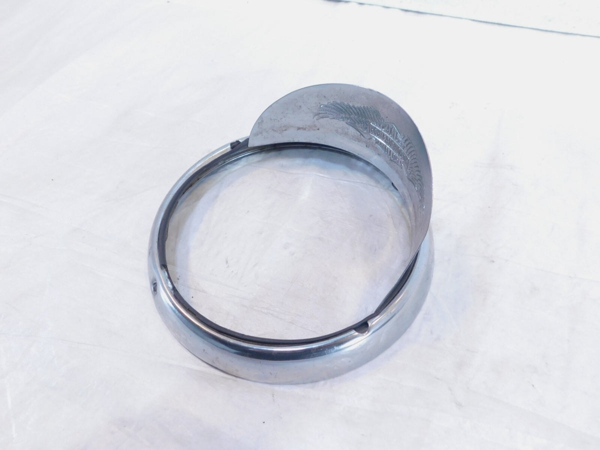 Harley Davidson EVO Electra Glide Classic Headlight Headlamp Retaining Ring Door