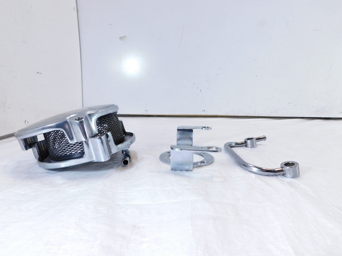 Harley Davidson EVO Electra Glide Softail Dyna Chrome Air Filter Cleaner & Cover - C3 Cycle