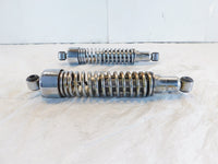 Harley Davidson Sportster 883 & 1200 Pair Chrome Rear Shock Absorbers - 13.25 in