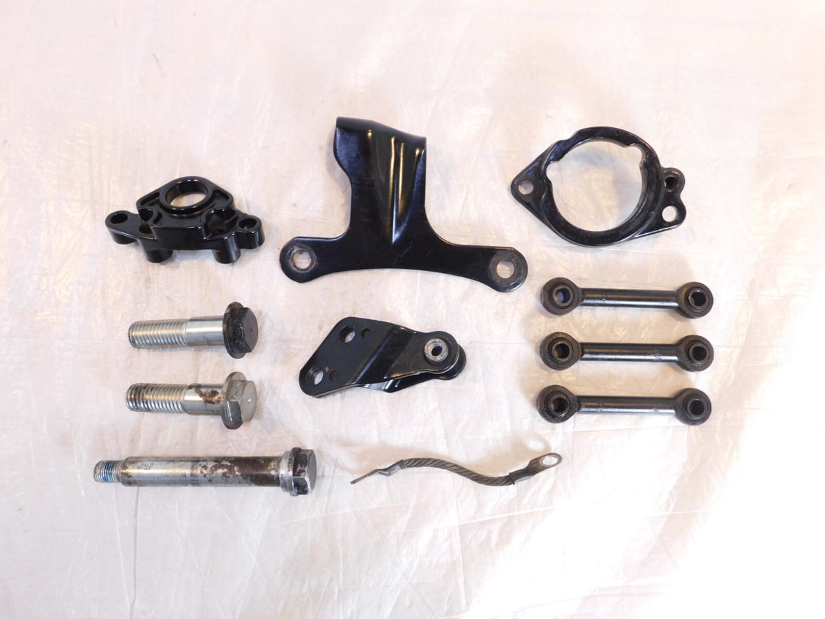 2004-2013 Harley Davidson Sportster 883 & 1200 Engine Motor Mount Bracket Lot - C3 Cycle