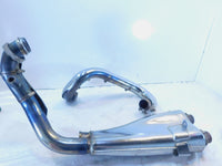 2008-2010 Harley Davidson V-Rod VRSC Chrome Front/Rear Exhaust Header Pipes - C3 Cycle