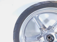 91-03 Honda Nighthawk CB750 Silver Front Wheel Rim & Tire (18"x2.75") -Bent - C3 Cycle
