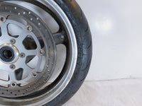 1996-1999 Suzuki GSX-R600 GSXR750 GSX-R750 Gray Front Wheel Rim & Brake Rotor - C3 Cycle