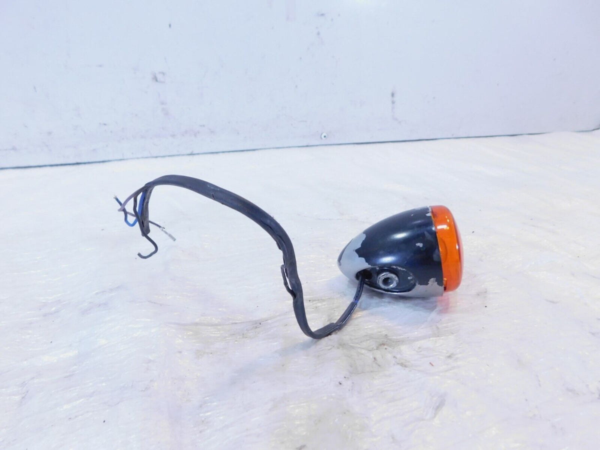 2009-2013 Harley Davidson Dyna Street Bob Black Front Turn Signal Indicator - C3 Cycle
