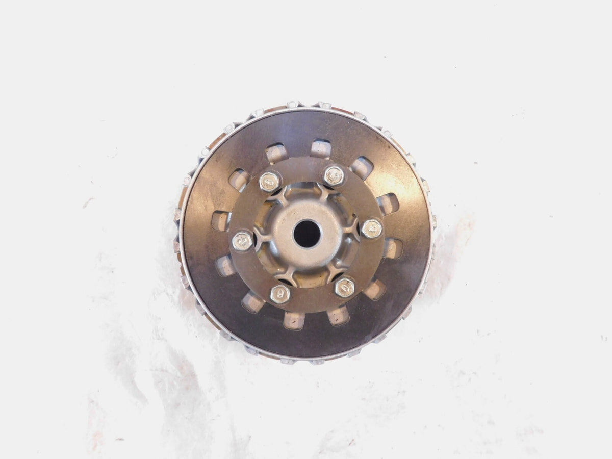 1986-1999 Yamaha XV1100 Virago 1100 Engine Clutch Basket Hub & Pressure Plates - C3 Cycle