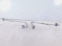 1986-1990 Harley Davidson Sportster 883 1200 Chrome Saddlebag Guard Rail Bars - C3 Cycle
