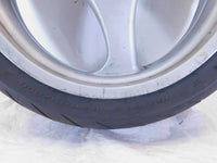 BMW K1 K1100LT R1100R R1100RT R1100RS & R850R Cast Silver Rear Wheel Rim & Tire - C3 Cycle