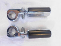 Harley Electra Glide & Road King Ironside Footrest Footpegs w/ Highway Mounts - C3 Cycle