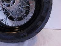 BENT Harley Davidson Dyna Super Glide & Low Rider Laced Rear Wheel Rim & Tire - C3 Cycle