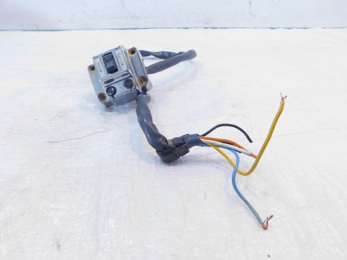 1979-1980 Harley Ironhead Sportster 1000 Left Chrome Handlebar Horn Switches - C3 Cycle