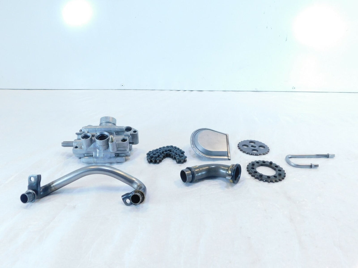 1995-2003 Honda VF750 VF750C Magna 750 Engine Motor Oil Pump Body Pipes & Chain - C3 Cycle