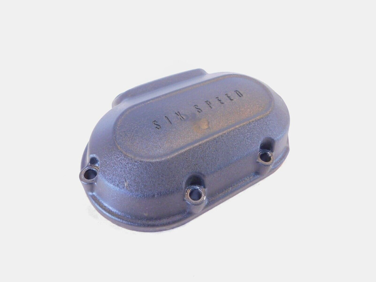 Harley Davidson Street Electra Glide Dyna Softail Black Transmission Side Cover - C3 Cycle