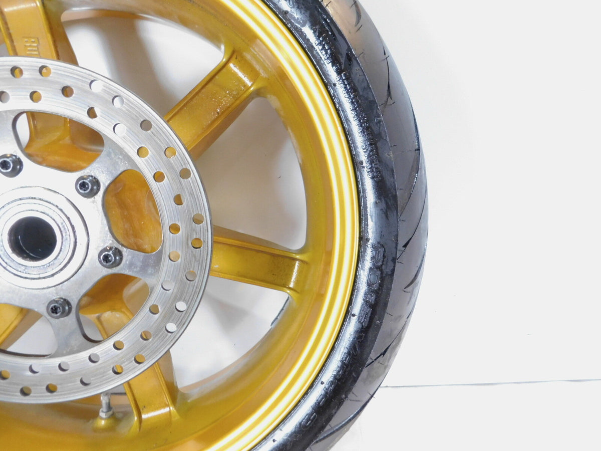 Buell XB9R XB12R Firebolt & Lightning & 1125 Gold Mag Rear Wheel Rim & Tire - C3 Cycle