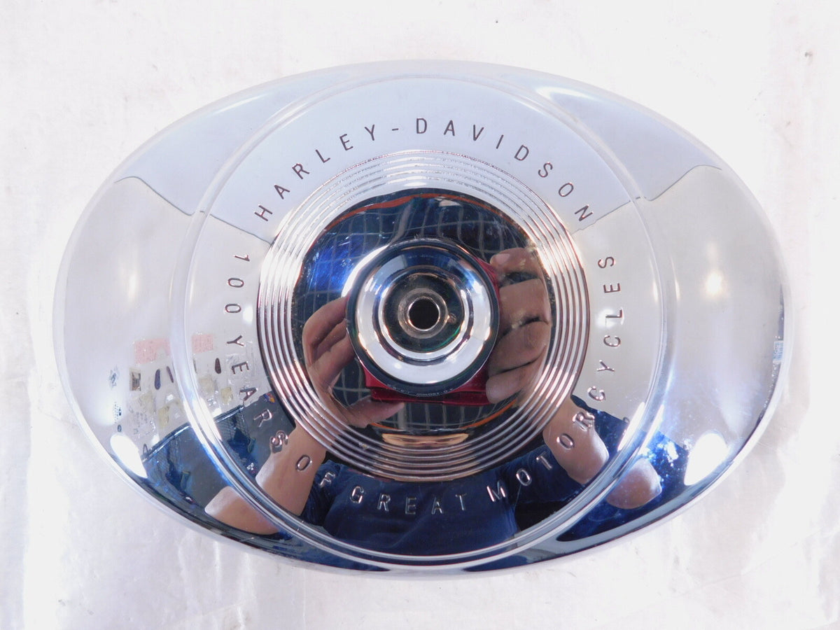Harley Davidson Dyna Low Rider Air Cleaner Chrome Airbox 100th Anniversary Cover - C3 Cycle