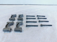 1986-95 BMW K75 K75C K75S K75RT Engine Crankshaft Bearing Bracket Clamps & Bolts - C3 Cycle