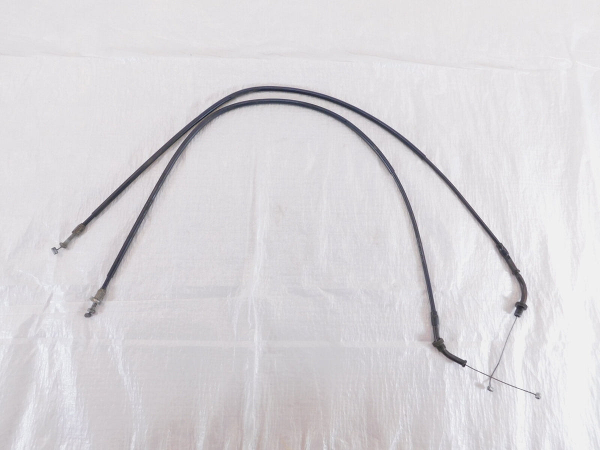 Honda VT700 VT700C Shadow 700 Front Right Handlebar Throttle Grip Cable Lines - C3 Cycle
