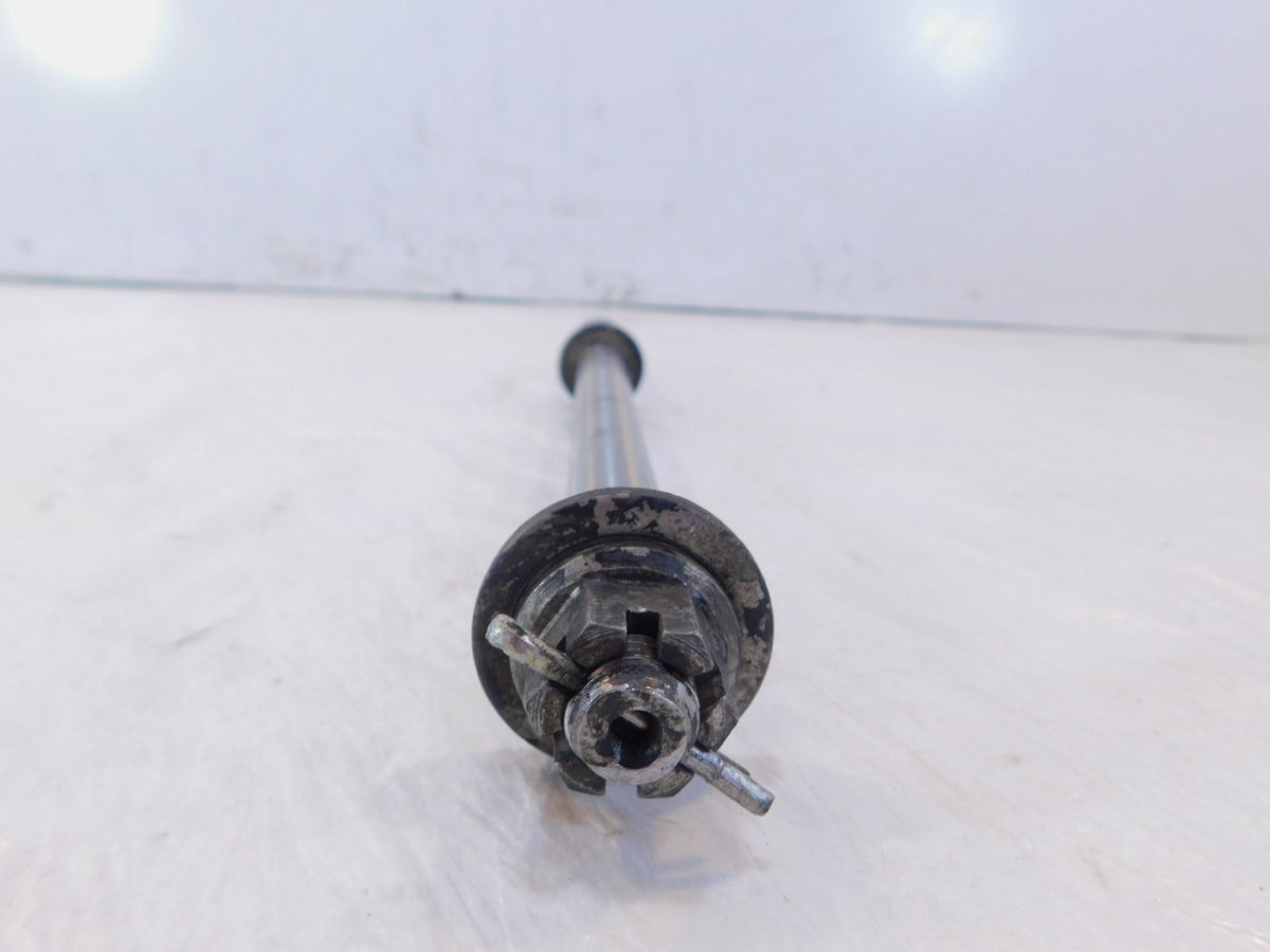 Yamaha Maxim 650 700 & 750 & Virago 920 Rear Wheel Axle Bolt Shaft w/ Nut - C3 Cycle