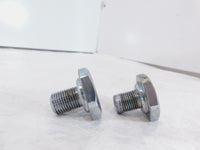 Two Harley Davidson Touring Dyna & Softail Wide Glide Front Fork Tube Plug Caps - C3 Cycle