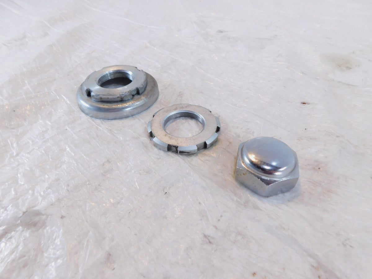 Honda VTX1800 VT1100 VTX1800R Front Steering Stem Bearings & Top Thread Bolt - C3 Cycle